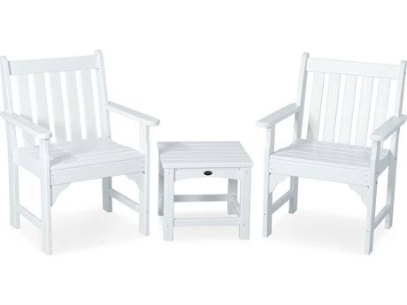 Teak 3 Piece Garden Chair Set Q897