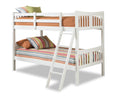 White Bunk Bed Y9092