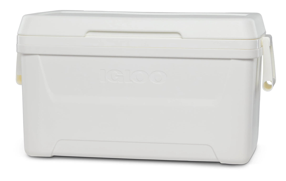 White 48 QT Hard Sided Ice Chest Cooler I974859