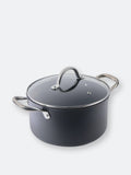 Nonstick 6 qt. Hard-Anodized Covered Stock Pot Z23715