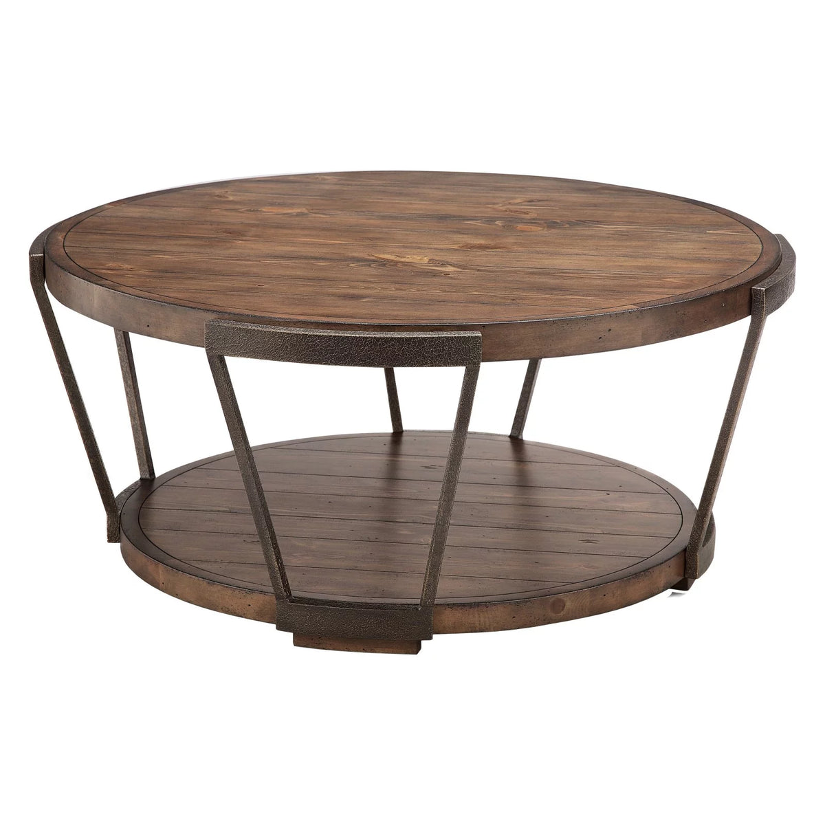 Industrial Coffee Table with Casters B262097