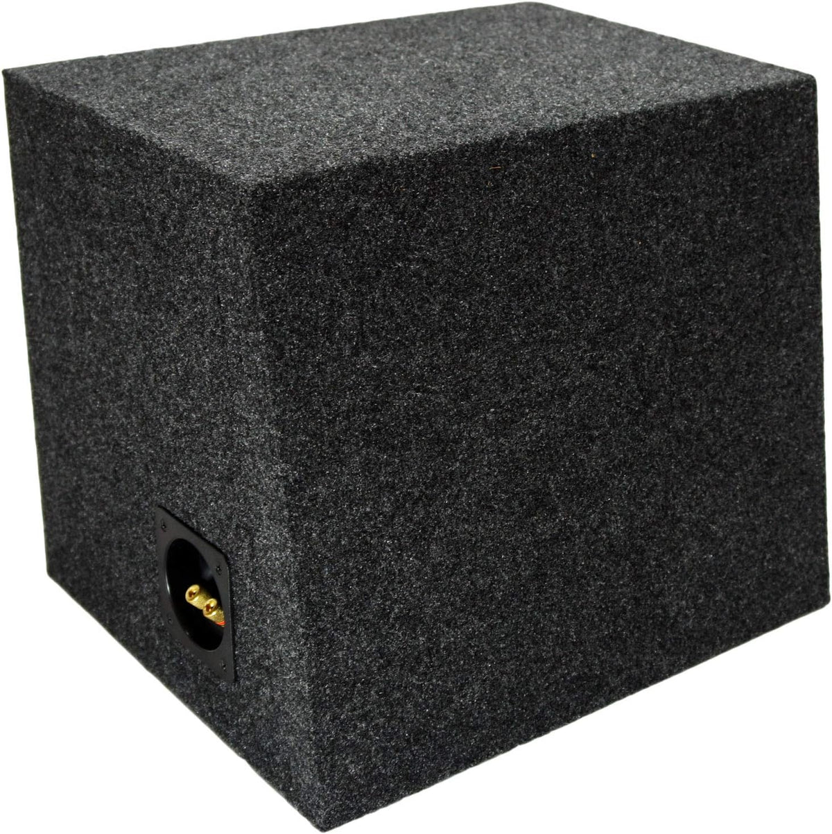 Single 12 Sealed Subwoofer Enclosure 5/8 MDF Wood S368