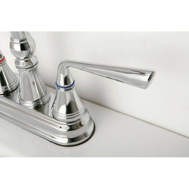 Polished Brass Two-Handle Centerset Bar Faucet A661729