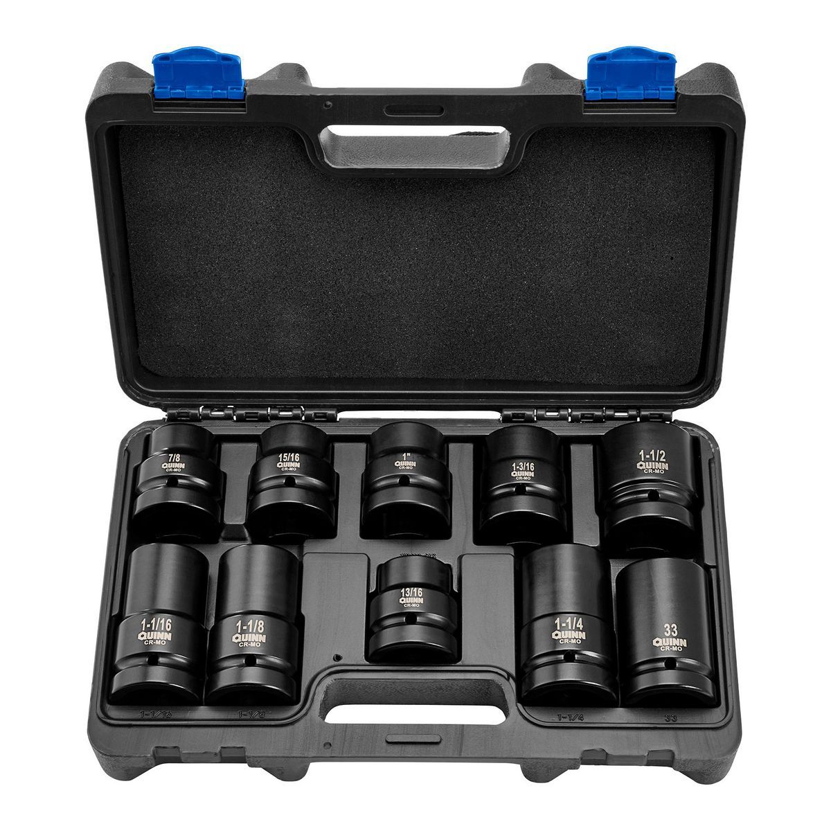 1 in. Drive SAE and Metric Impact Set, 10-Piece D87453