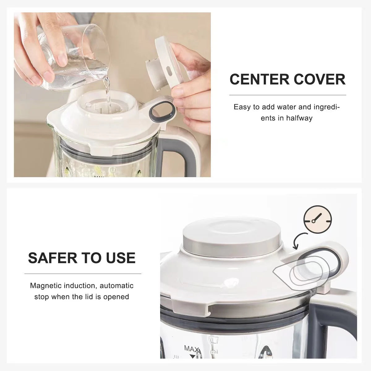 1200W Countertop Blender with 51 Oz Glass Jar Z34848