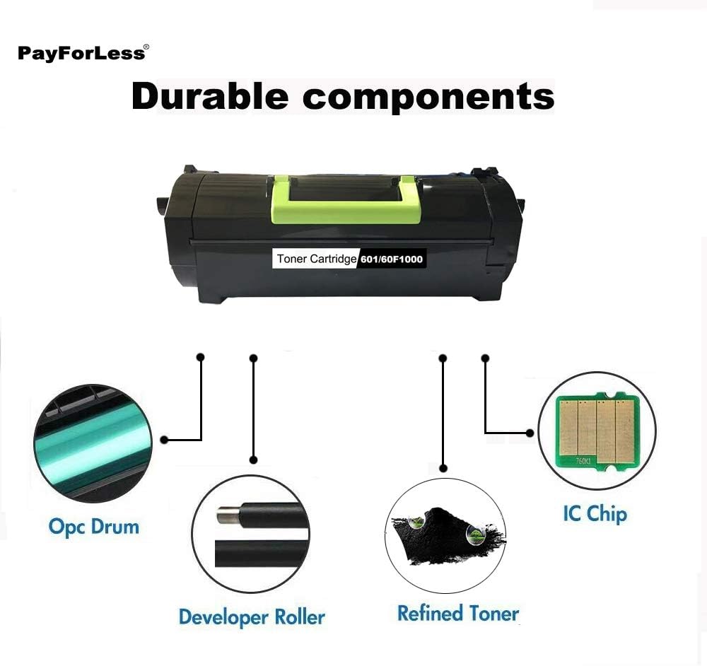 Compatible Toner Cartridge for Lexmark MX310dn MX410de MX510de MX511dte MX610dw MX611de Q246