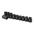 1 in. Drive SAE and Metric Impact Set, 10-Piece D87453