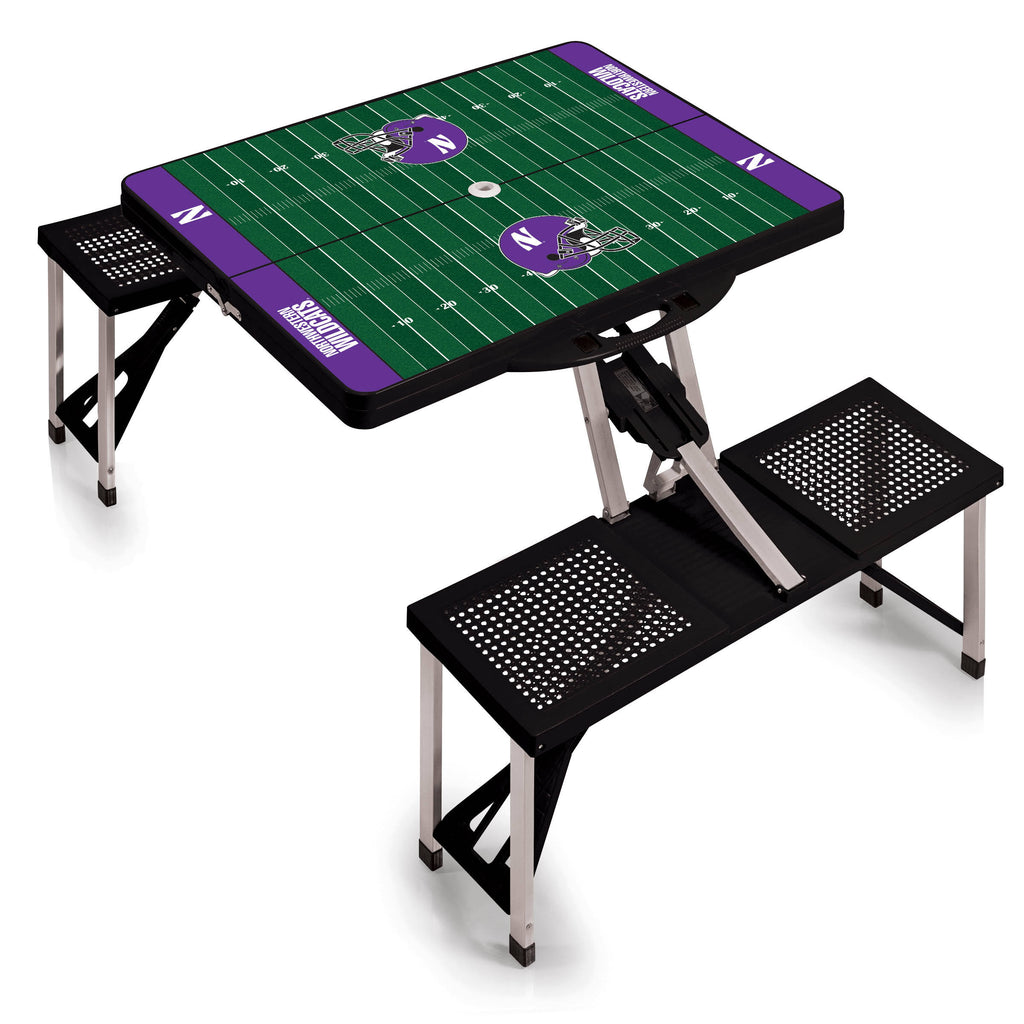 Black Folding Picnic Table A719