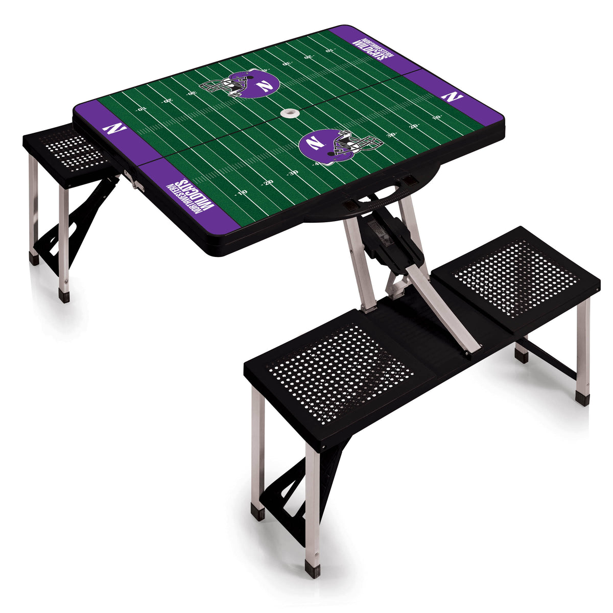Black Folding Picnic Table A719