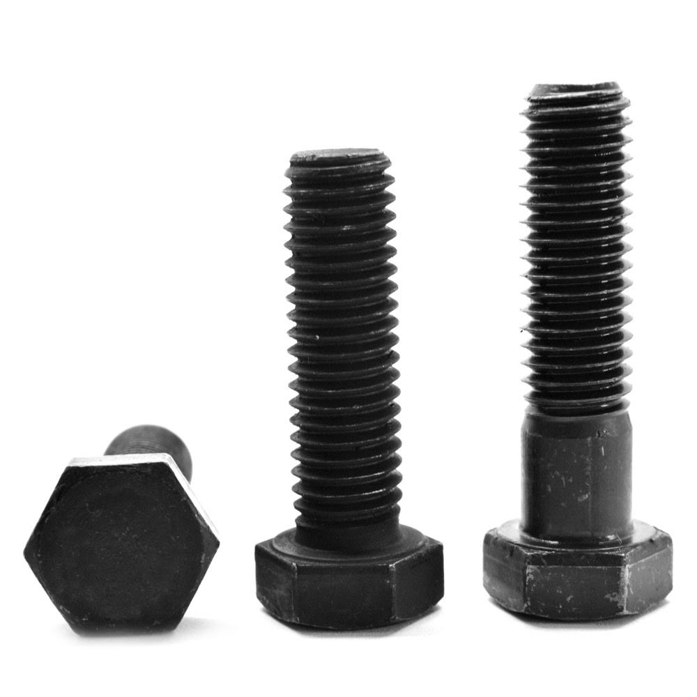 Coarse Thread Grade 5 Hex Cap Screw Medium Carbon Steel Black Oxide F5825