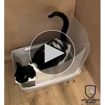 Cat Litter Box Pee Shields I627