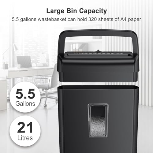 10-Sheet Cross Cut Paper Shredder P6706