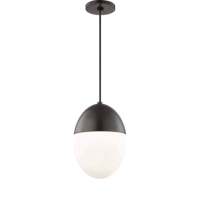 1 Light Large Pendant Aged Brass L53582