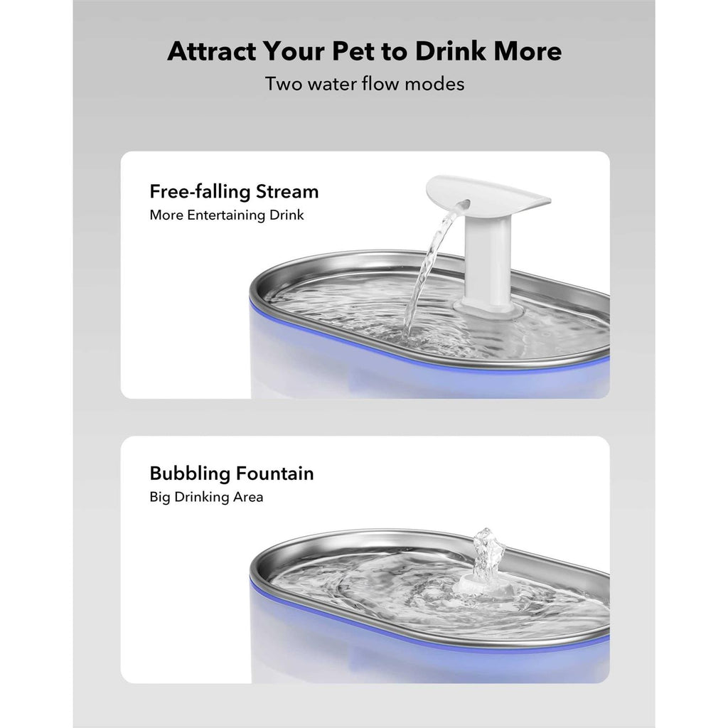 Cat Water Fountain 71fl oz Ultra Quiet T82068