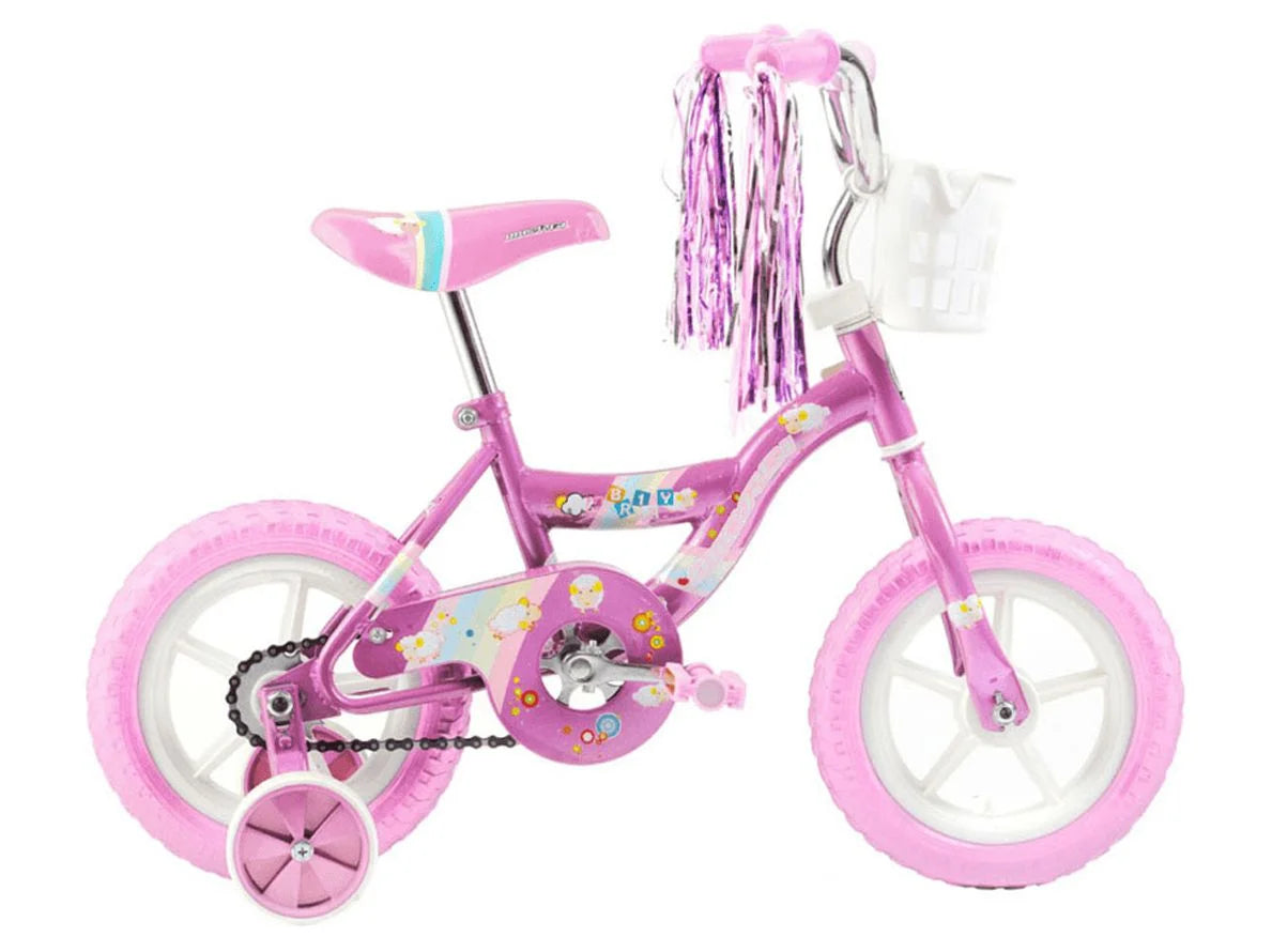 12 inch Bike for 2-4 Years Old Kids with Training Wheels A442674