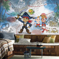 Captain Jake and The Never Land Pirates Spray and Stick Removable Wall Mural - 10.5 ft. x 6 ft. Z4721