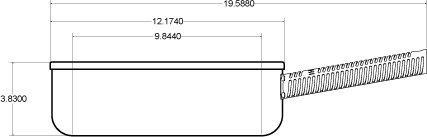 6-Quart Hard Anodized Sauce Pan E50480