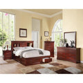 Queen Size Bed with Storage J12462