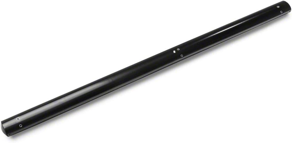 Black 4-Inch Oval Straight End Side Step Bars J685