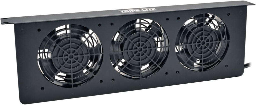 1U Cooling Fan Tray with 3 120V Fans, Black H1945