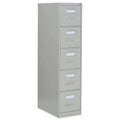 5 Drawer Vertical File Light Grey N49466