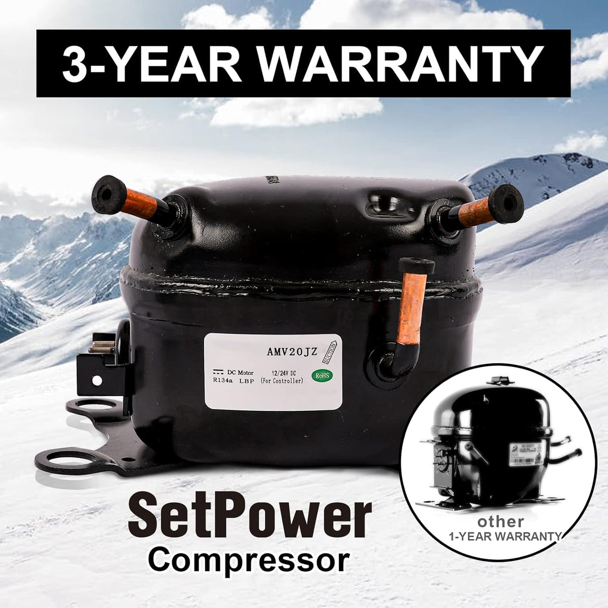 12 Volt Portable Refrigerator Freezer 21qt F653