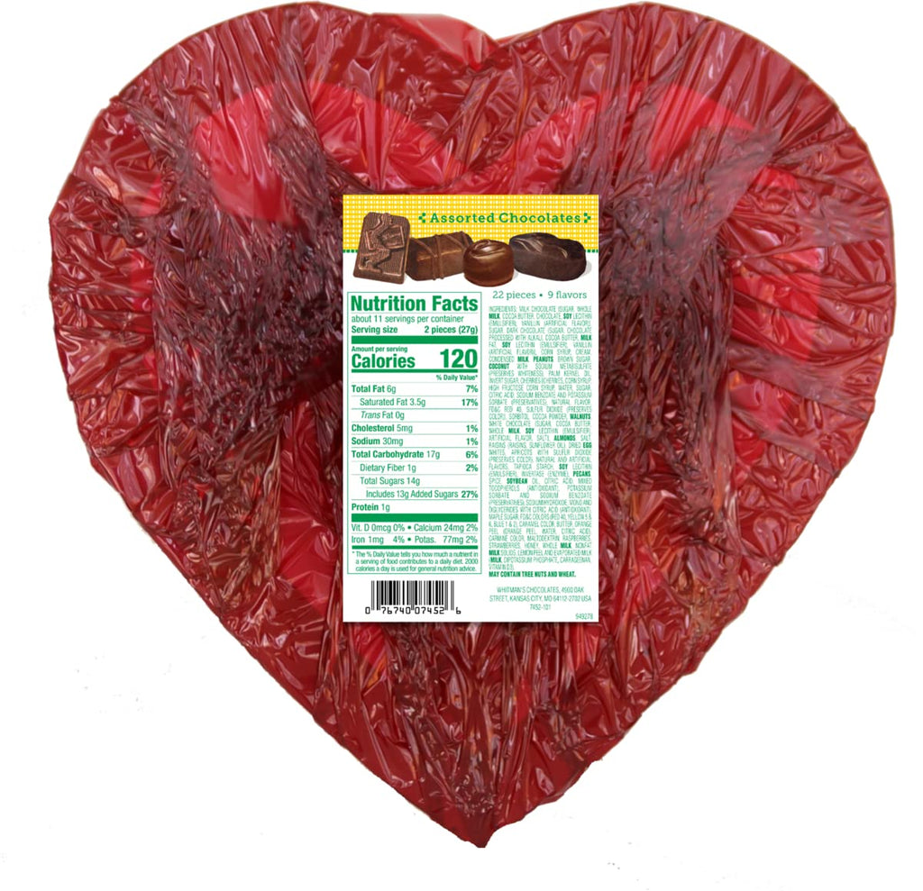 10.3 Ounce Valentine's Sampler Heart O31306