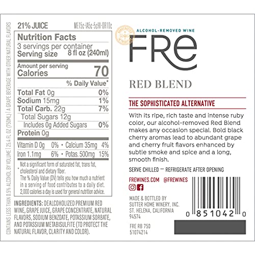 Red Wine Blend, 750mL Wine Bottle I5337