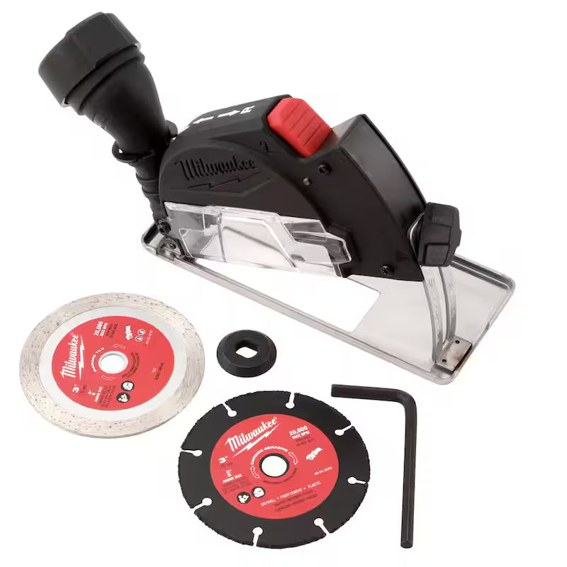 12V Brushless Cordless Cut Off Saw Kit with 3 in. Metal Cut Off Wheels P646