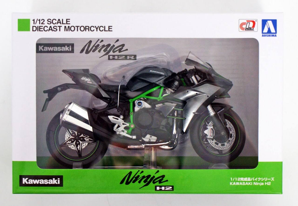 1/12 Scale Kawasaki Ninja H2 Finished Model J290