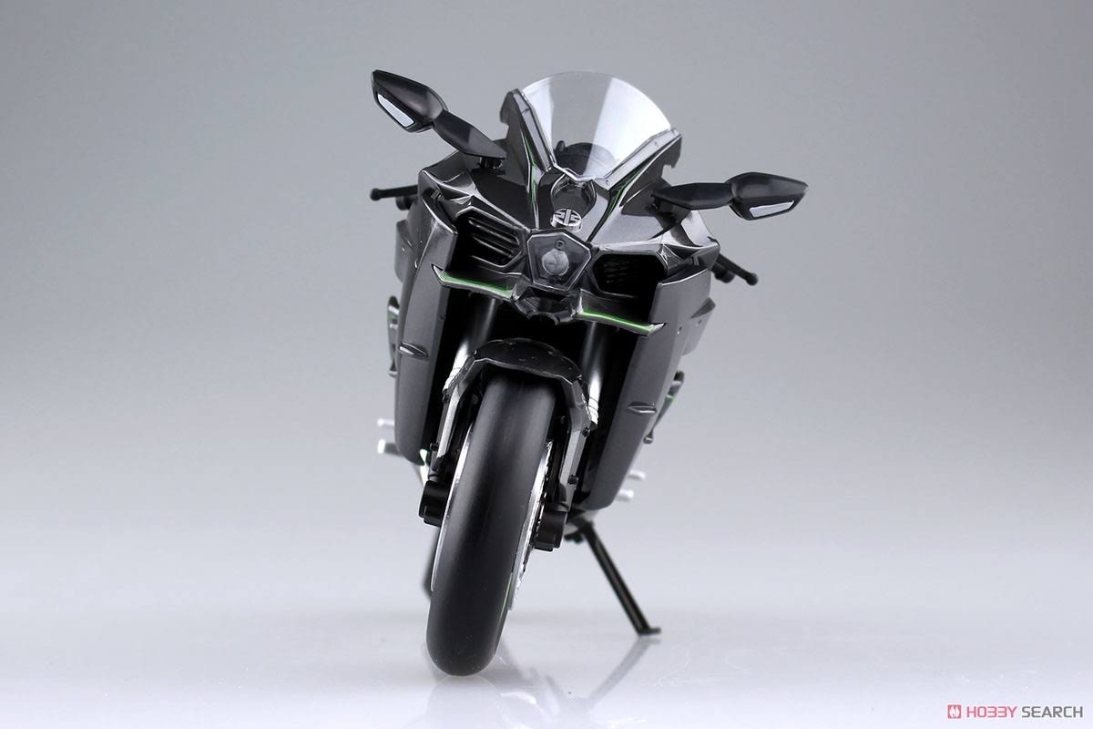 1/12 Scale Kawasaki Ninja H2 Finished Model J290