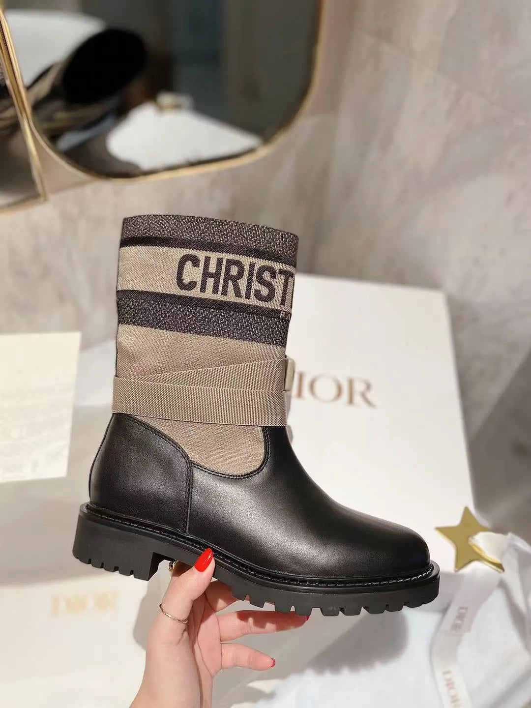 Women Short Boots 3cm Heels L197457