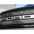 Brushed Stainless Steel Front Grille Letter Set W450