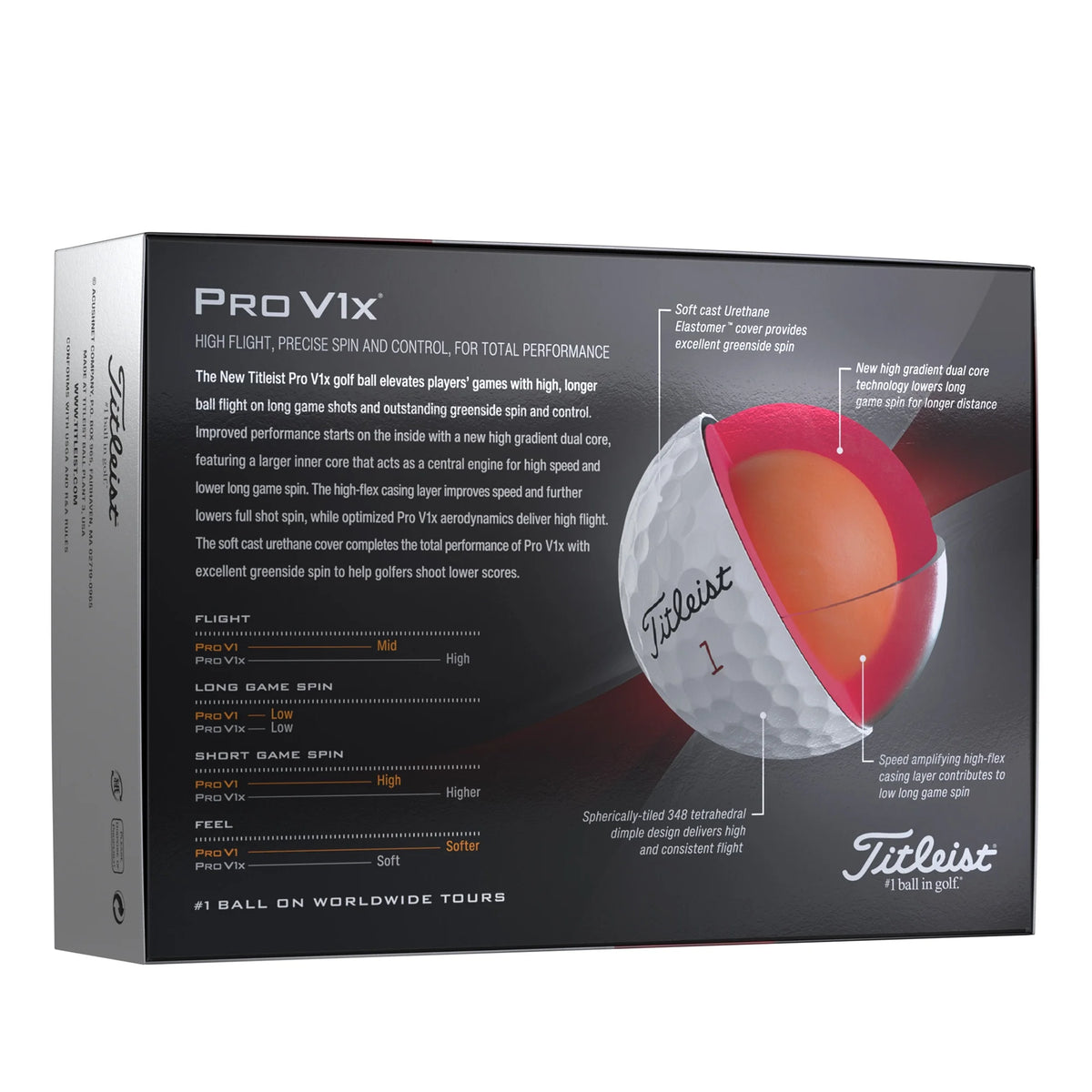 White 12 Pack Golf Balls T699