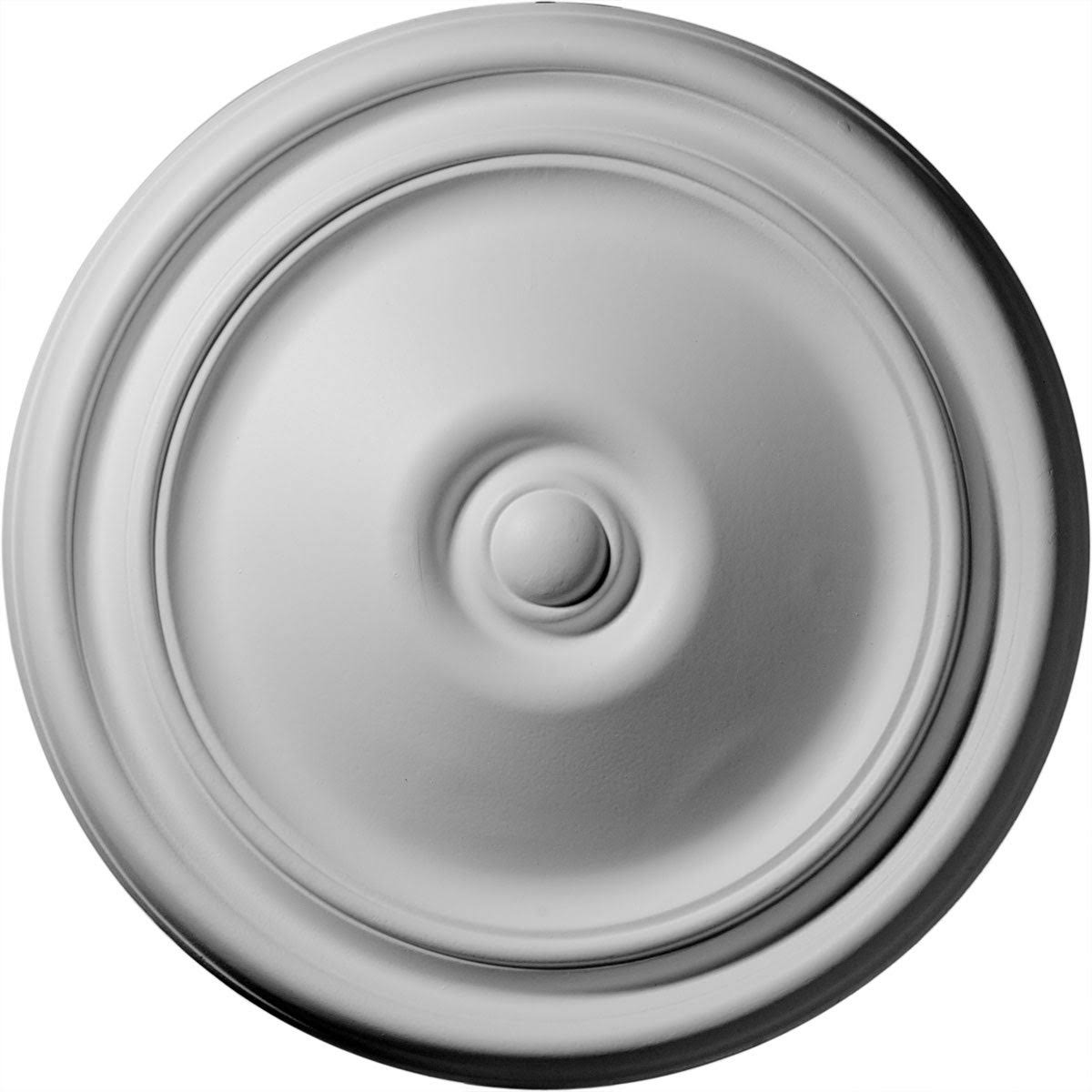 12x22OD x 1 3/4x22P Ultra Pure White Ceiling Medallion P66884
